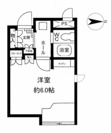 原宿東急アパートメント 308 間取り図