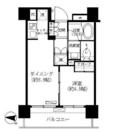 パークホームズ四谷三丁目アーバンレジデンス 2階 間取り図