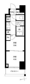 アーバンパーク綾瀬WEST 203 間取り図