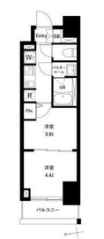 アーバンパーク綾瀬WEST 303 間取り図