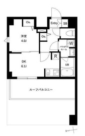 アーバンパーク綾瀬WEST 803 間取り図