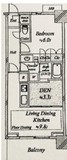 浅草タワー 9階 間取り図