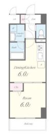 レガシー横濱 703 間取り図