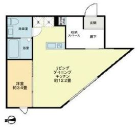PREAS HONANCHO 3階 間取り図