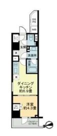 Brun Pilier日本橋 701 間取り図