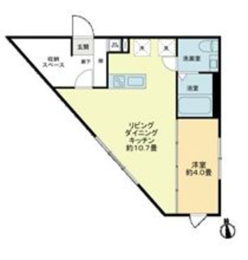 PREAS HONANCHO 2階 間取り図