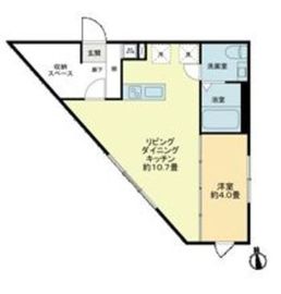 PREAS HONANCHO 3階 間取り図