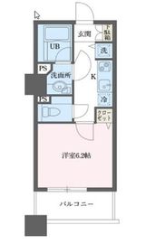 ドゥーエ横浜駅前 209 間取り図
