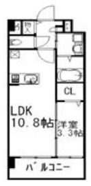 プライムアーバン千駄木 306 間取り図