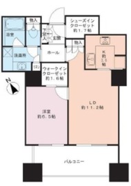 東京ツインパークス ライトウィング 13階 間取り図