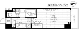 ステージファースト飯田橋アジールコート 4階 間取り図