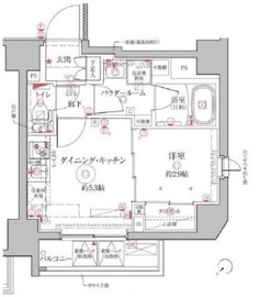 クレイシアIDZ王子マークプレイス 5階 間取り図