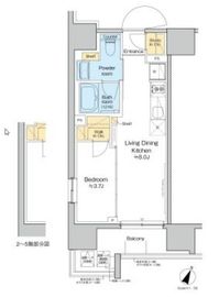 プラウドフラット大井町 301 間取り図