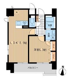 KDXレジデンス大山 1301 間取り図