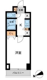 Cassia Kawasaki Residence (カッシア川崎レジデンス) 509 間取り図