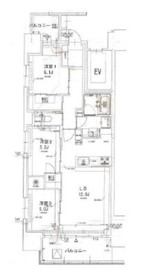 ザ・パークハウス谷中道灌山レジデンス 6階 間取り図