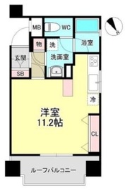 アールケープラザ横浜関内 11階 間取り図