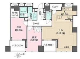 クラッシィタワー新宿御苑 29階 間取り図