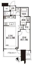 スカイズタワー＆ガーデン 35階 間取り図