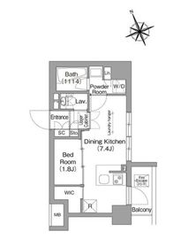 コンフォリア東葛西 213 間取り図