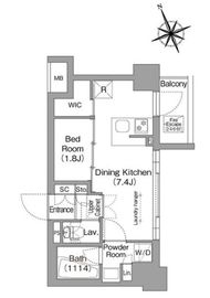 コンフォリア東葛西 212 間取り図