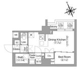 コンフォリア東葛西 211 間取り図