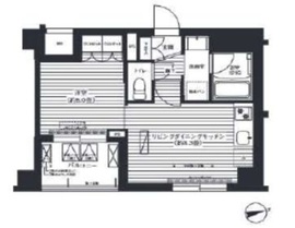 Arbre深川 202 間取り図