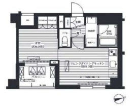 Arbre深川 402 間取り図