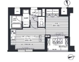 Arbre深川 203 間取り図