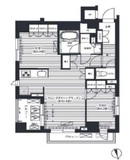 Arbre深川 204 間取り図
