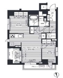 Arbre深川 304 間取り図