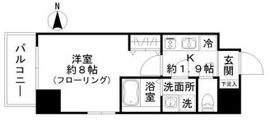 西田マンション 202 間取り図