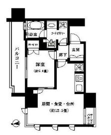 プラウド阿佐ヶ谷 8階 間取り図