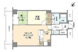 トルナーレ日本橋浜町 2013 間取り図