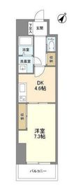 オーキッドレジデンス板橋 1208 間取り図