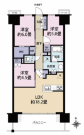エクセレントシティ本厚木駅前 10階 間取り図