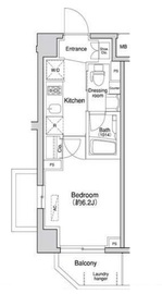 プライマル方南町 413 間取り図