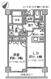 ファインステージ新横浜 410 間取り図