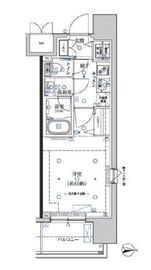 クレイシア赤羽 5階 間取り図