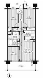 ピエス綱島 216 間取り図