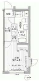 ローレル戸越 303 間取り図