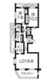クリオレミントンハウス横濱山手 201 間取り図