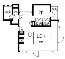 エスセナーリオ表参道 301 間取り図