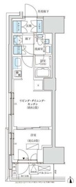 パークアクシス品川天王洲アイル 1203 間取り図