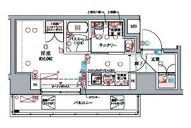 ラクラス横浜 611 間取り図