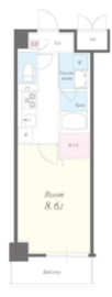 アビタシオン創 903 間取り図