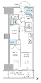 パークアクシス品川天王洲アイル 1204 間取り図