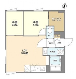 ウェルスクエア方南町Ⅱ 302 間取り図