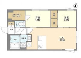 ウェルスクエア方南町Ⅱ 103 間取り図