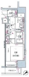 デュアレス愛宕虎ノ門 6階 間取り図